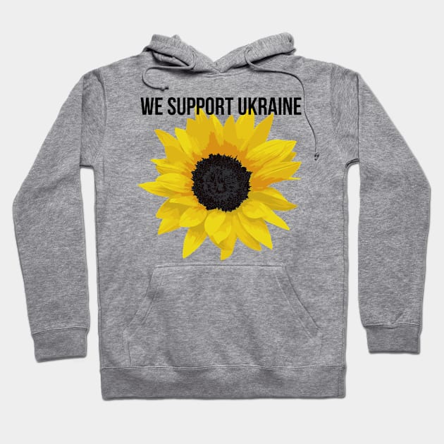 We support Ukraine Hoodie by JuliaUkraine